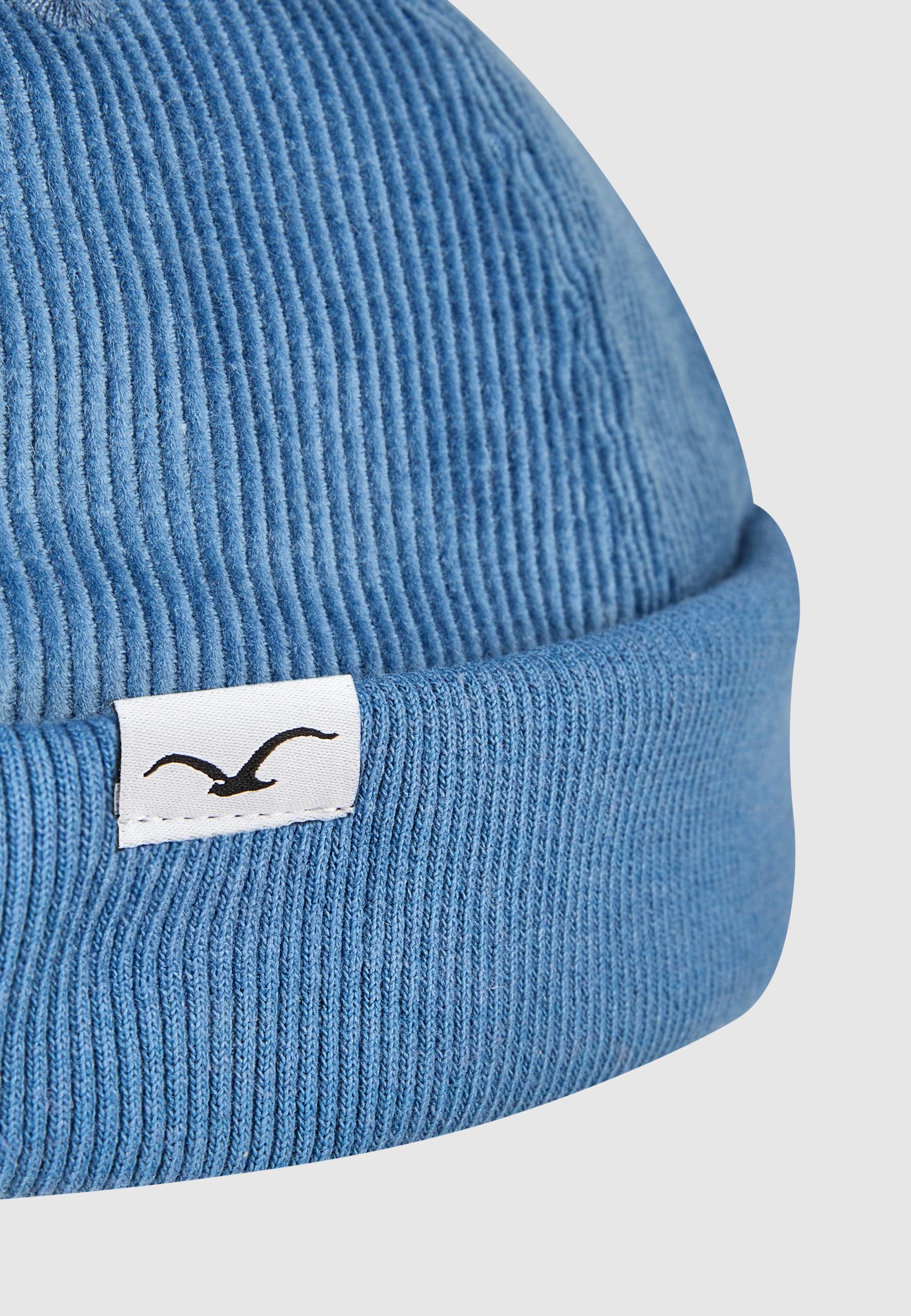 Cleptomanicx Blue Mirage Brimless  One Size Cap blau